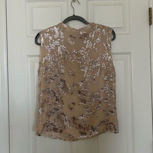 Rachel comey sequin and silk top